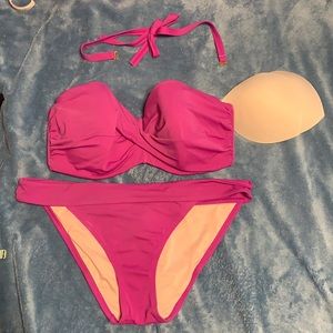 Victoria Secret Bikini Set - Color: Magenta